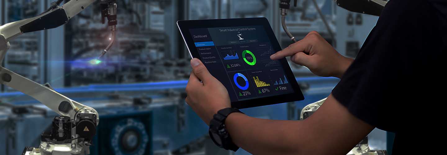 Smart industry control concept for manufacturing