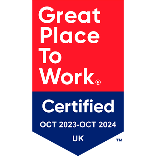 Great Place to Work accreditation badge
