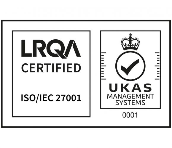 UKAS AND ISO IEC 27001 logo