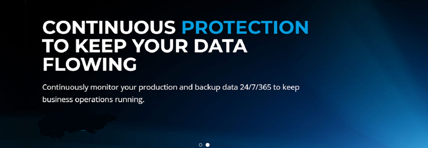 continuous data protection banner